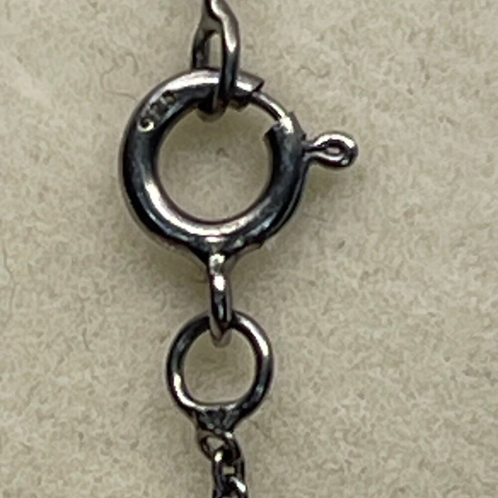 Freida Rothman Double-Sided Halo Pendant Necklace -CZ and Sterling Silver - NWOT - Picture 6 of 6